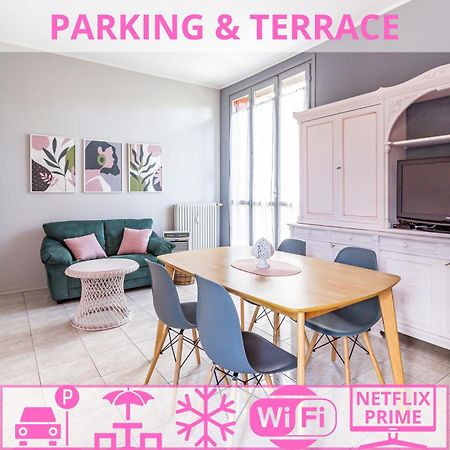 Parking & Terrace - Large 90 Mq - Self Check-In & Remote Access Διαμέρισμα Όπως Εξωτερικό φωτογραφία